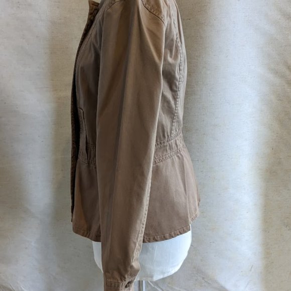 Old Navy Cotton Double-Breasted Coat - Picture 3 of 8